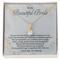 To My Beautiful Bride | You Are The Best | Alluring Beauty Necklace