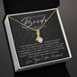 To My Bride | On Our Wedding Day | Alluring Beauty Necklace