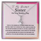 To My Beautiful Sister | On Your Wedding Day | Alluring Beauty Necklace