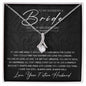 To My Bride | On Our Wedding Day | Alluring Beauty Necklace