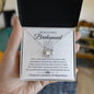 My Beautiful Bridesmaid | Thank You | Love Knot Necklace