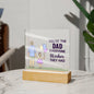 Dad | Everyone Wishes | Acrylic Square Plaque
