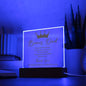 Bonus Dad | You Made the Choice | Acrylic Square Plaque