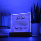 World's Best Dad | Father's Day | Acrylic Square Plaque