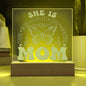 Custom Engraved Fearless Mom Plaque