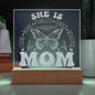 Custom Engraved Fearless Mom Plaque