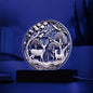 3D Reindeer LED Night Light Plaque