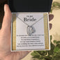 To My Bride | Dreams Came True | Forever Love Necklace