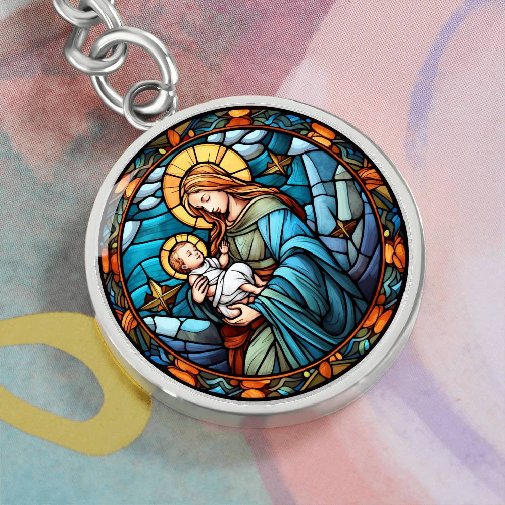 Christmas Ornament - Mary and Baby Jesus