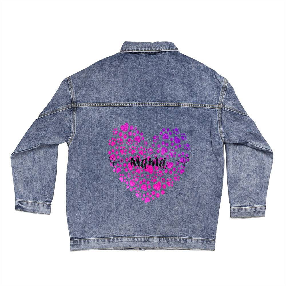 Custom Dog Lover Tote Bag / Jean Jacket