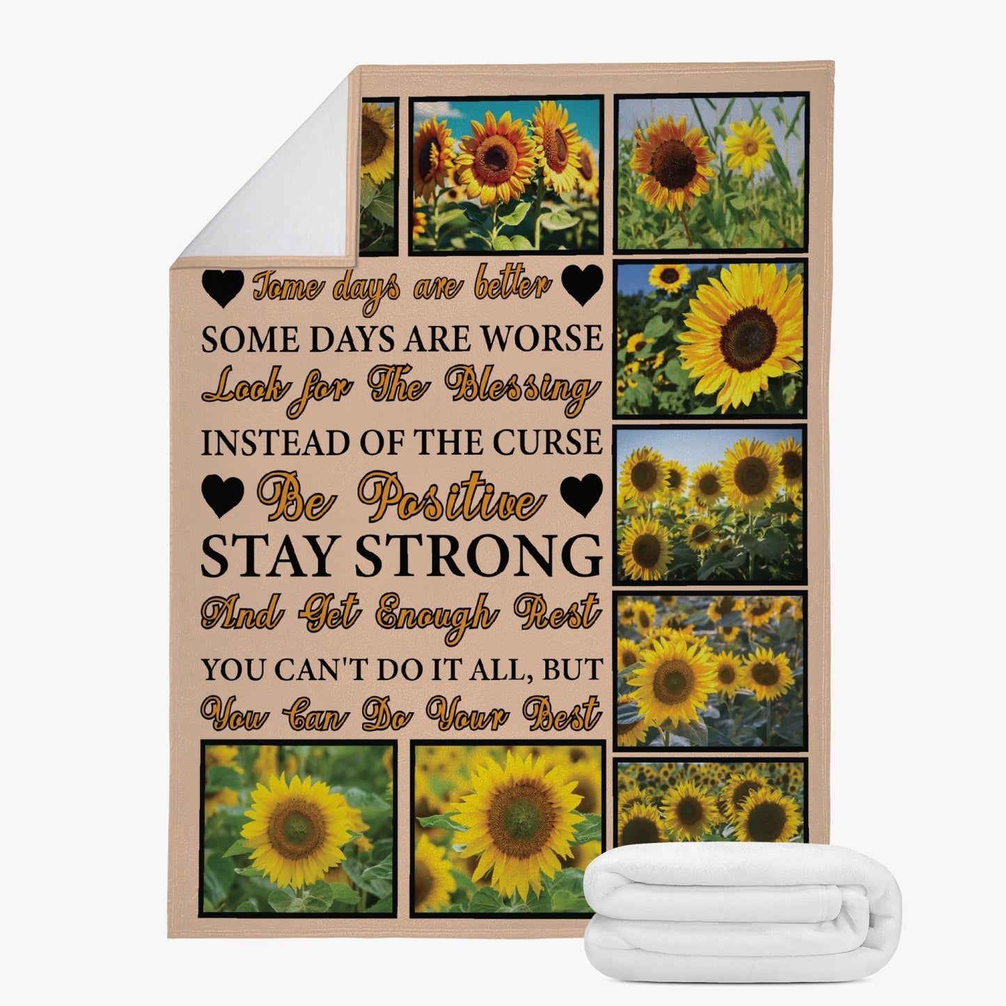 Do Your Best Fleece Blanket