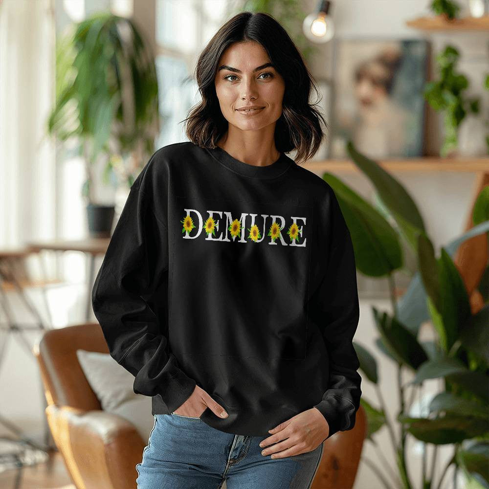 Very Demure Sunflower Sweatshirt