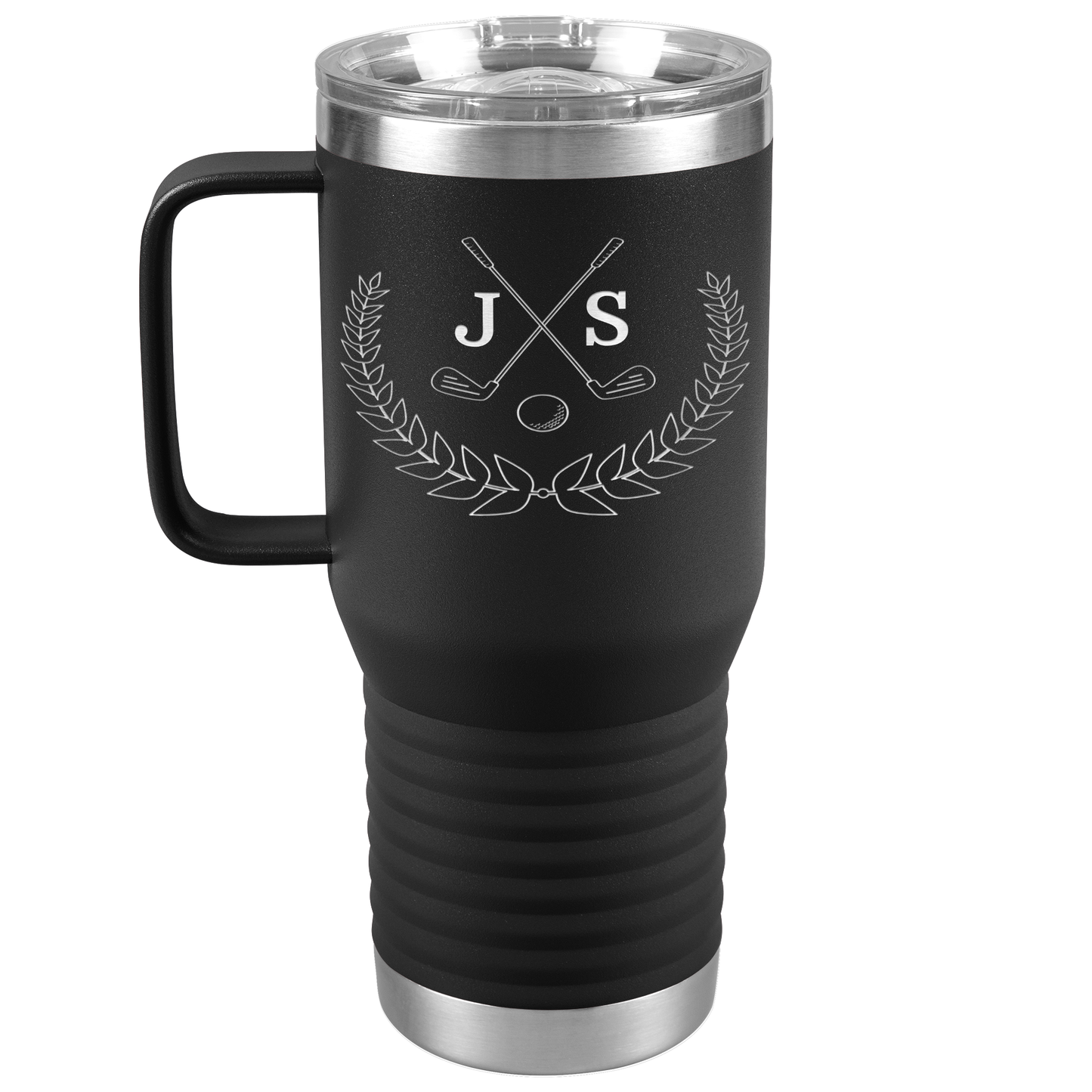 Personalized Golf Tumbler - Gift for Dad, Husband, Grandpa 20 oz