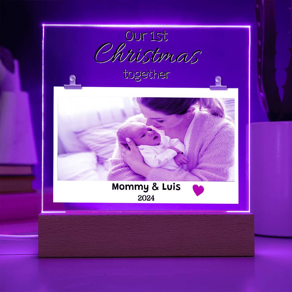 Personalized 1st Christmas New Mom Gift