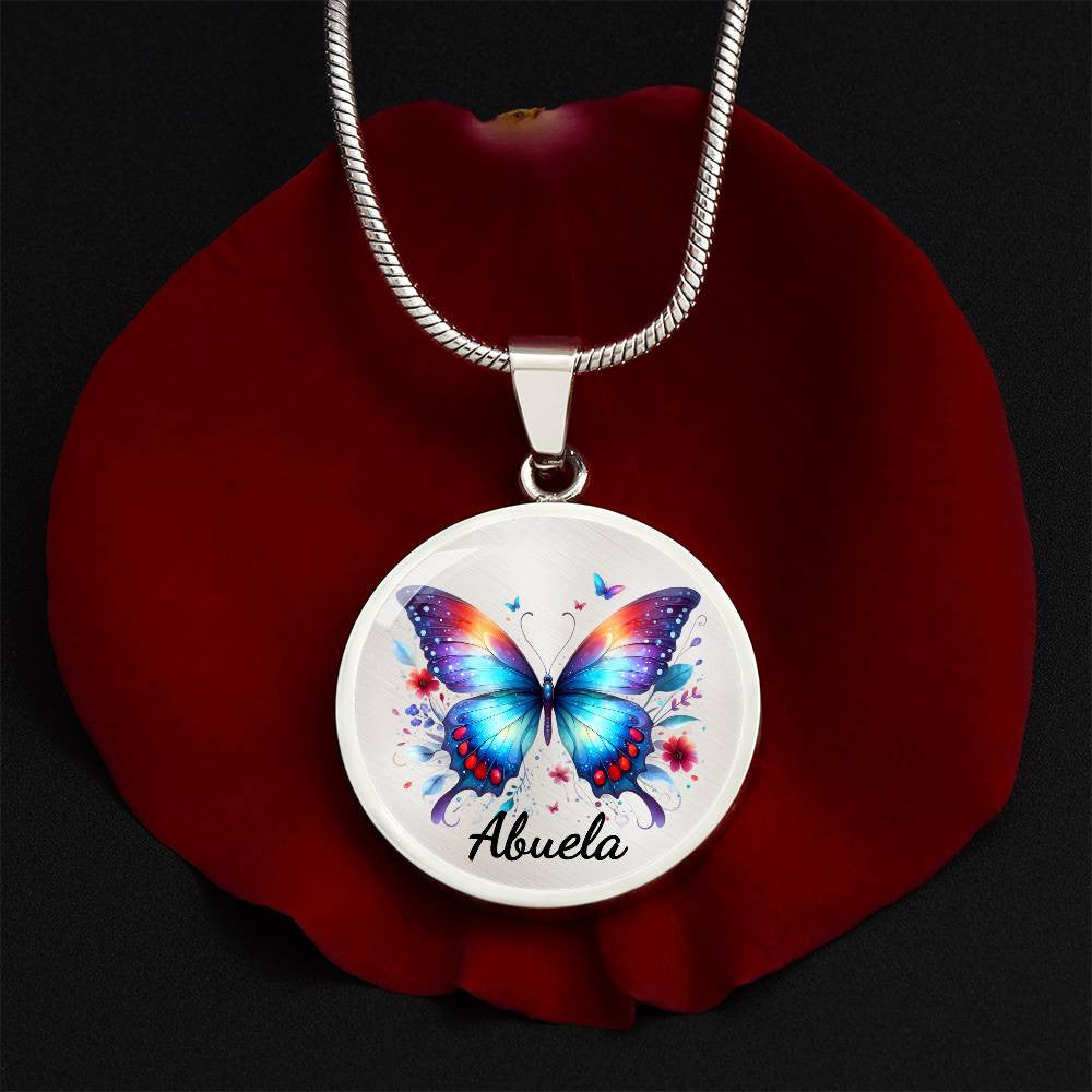 Abuela Butterfly Necklace