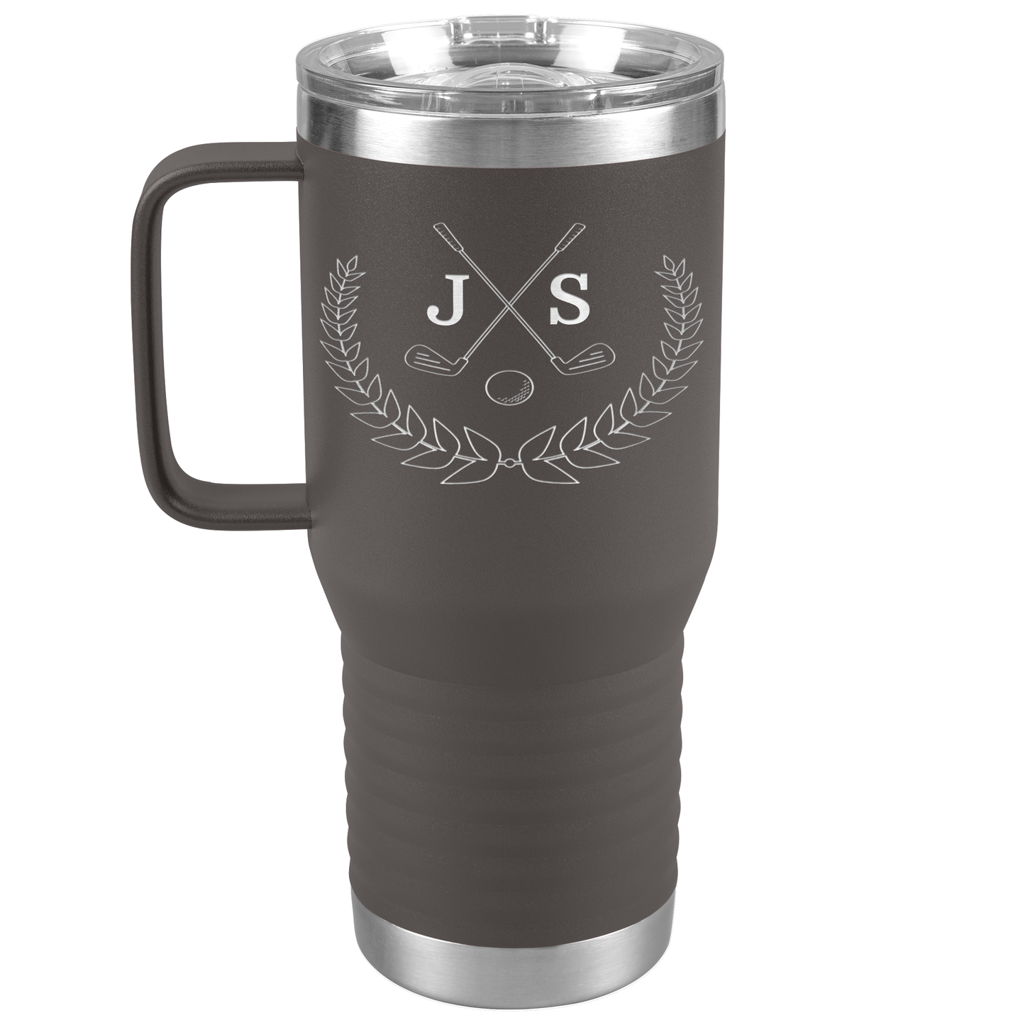 Personalized Golf Tumbler - Gift for Dad, Husband, Grandpa 20 oz