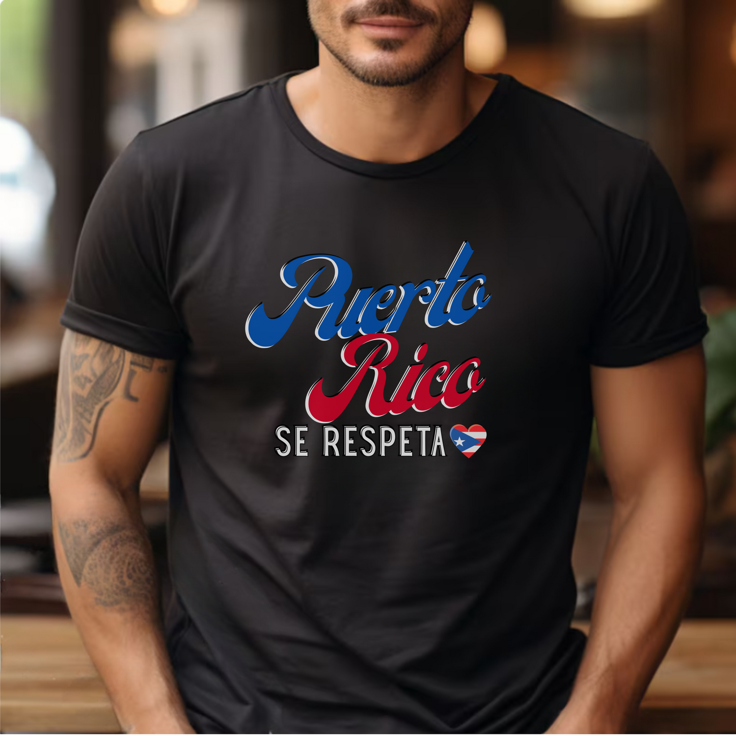 Camiseta Puerto Rico Se Respeta