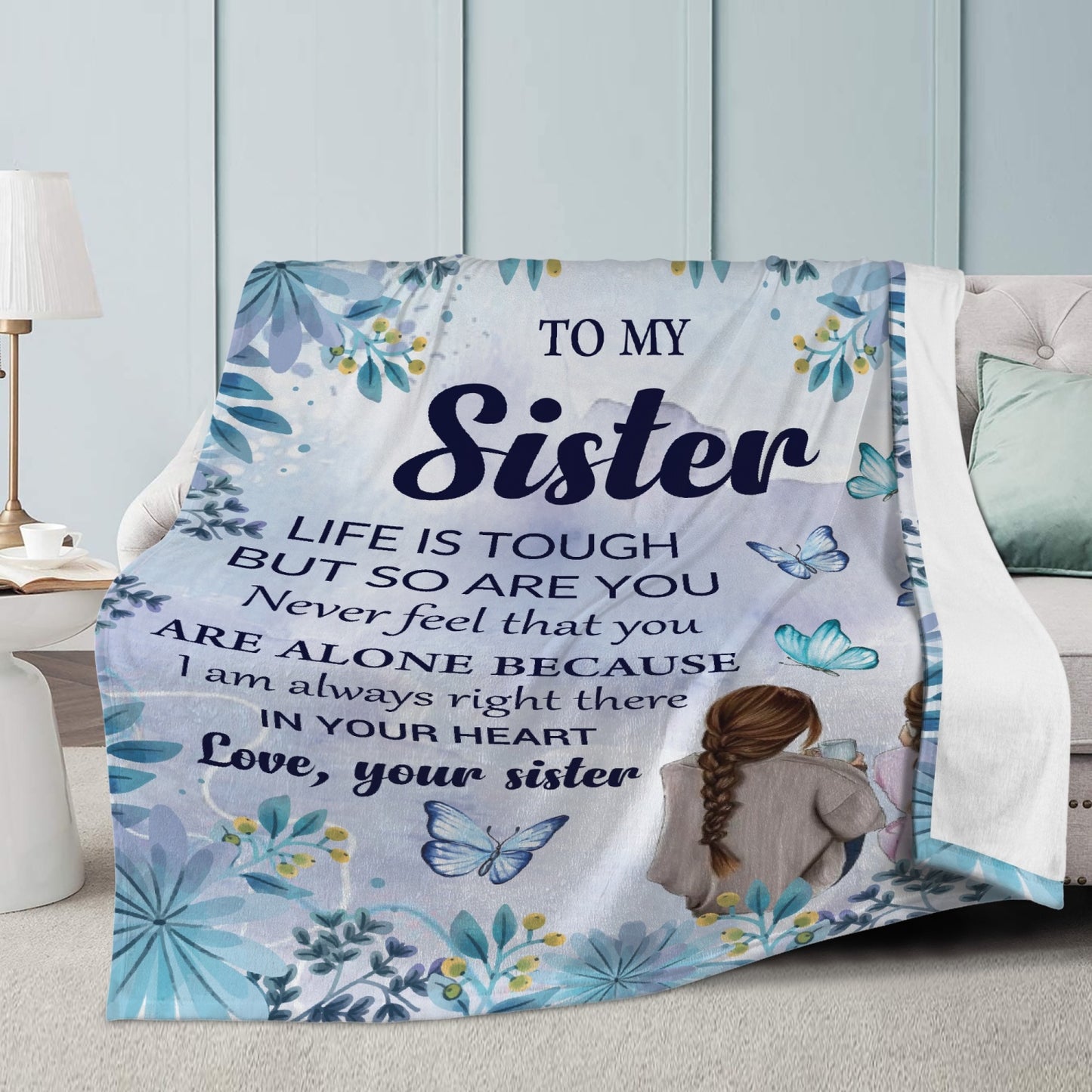 Sister Tough Fleece Blanket