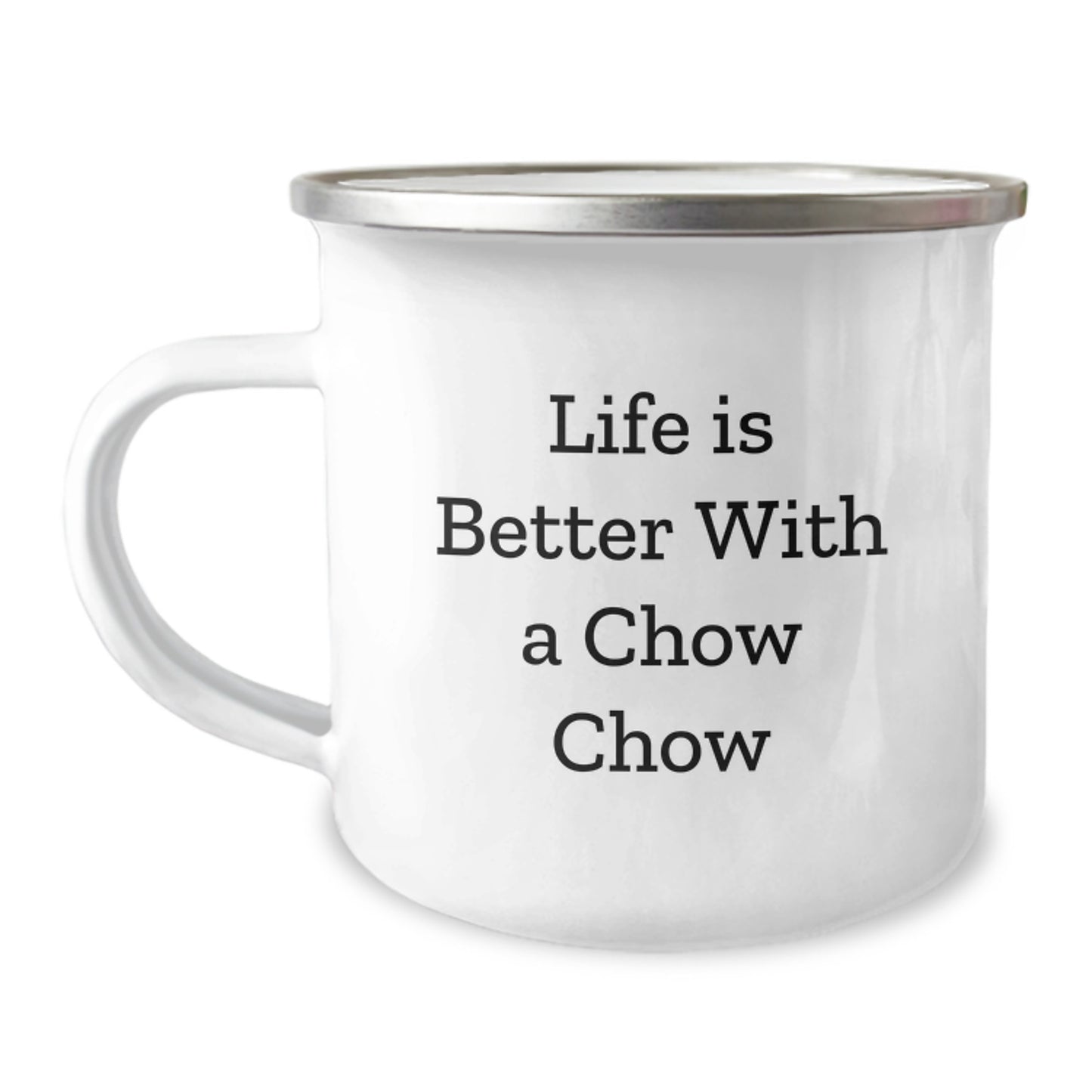 Funny Chow Chow Dog Gifts - Camping Mug for Birthday from Friends - Image 1