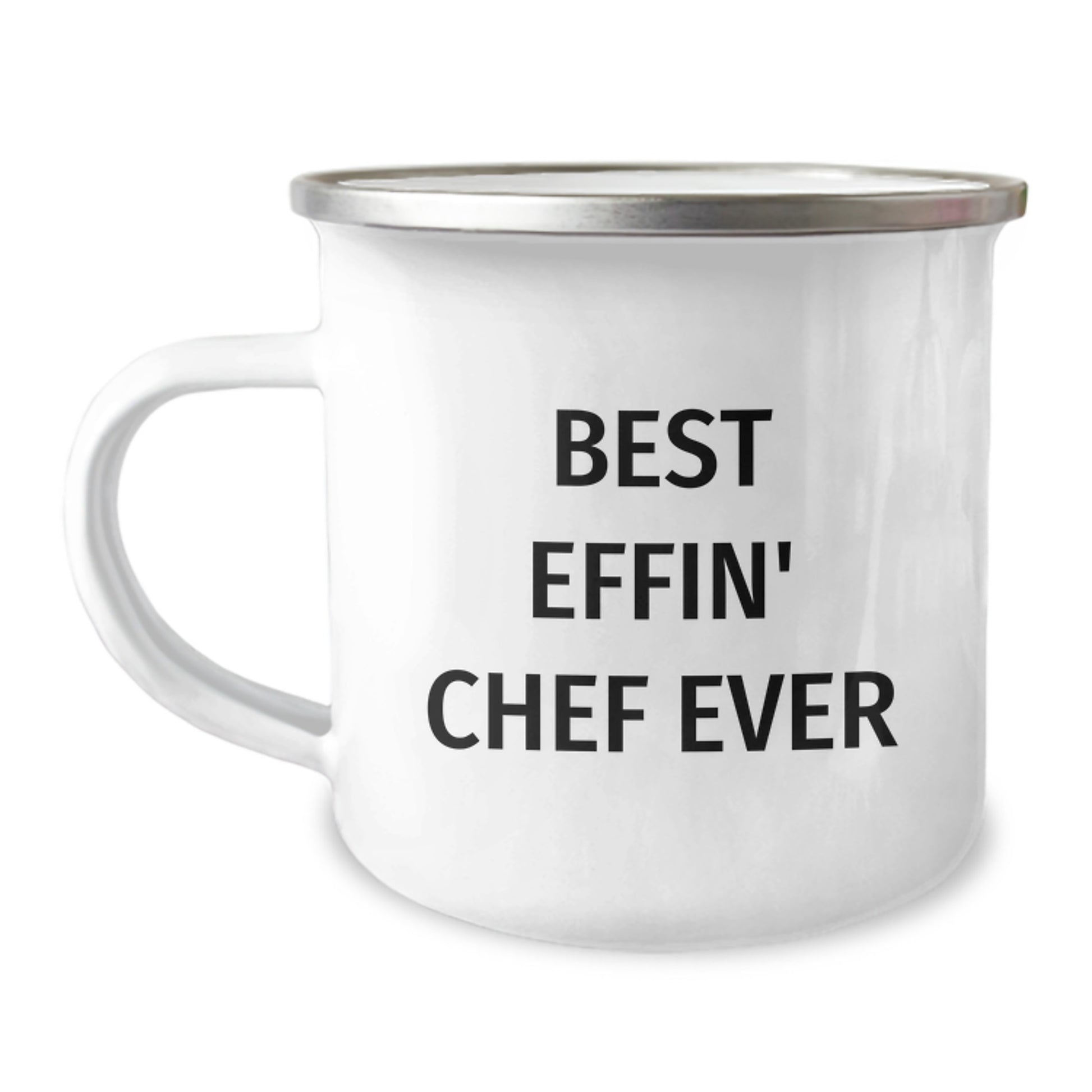Funny Chef Gifts from Friends for Chefs - Best Effin' Chef Ever Christmas Unique Mugs for Men Women - Image 1