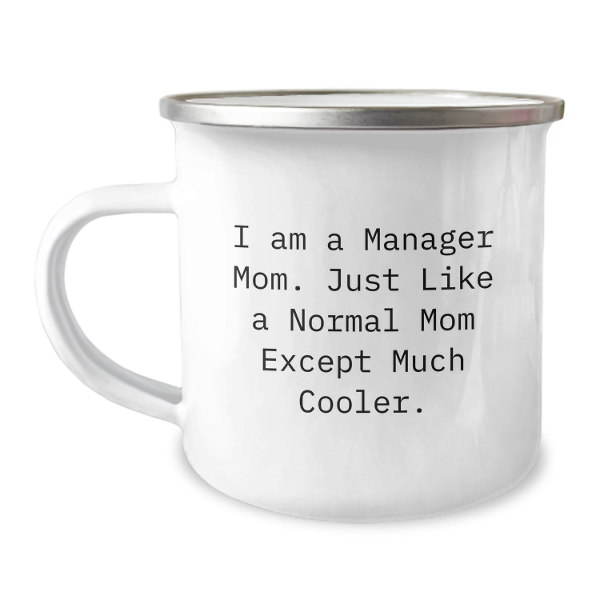 Funny Manager Mom Camping Mug Gifts from Friends for Women Christmas Unique Presents - Image 1