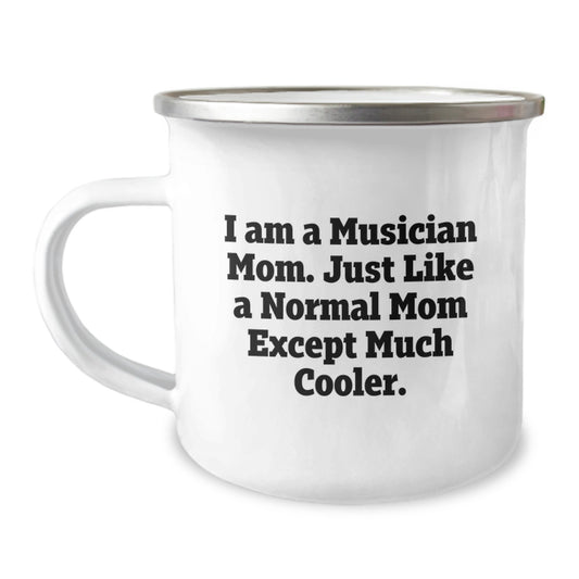 Christmas Unique Gifts for Musician Mom - Funny Musician Camping Mug, Gifts from Family, Friends, Musician Men, Women - Image 1