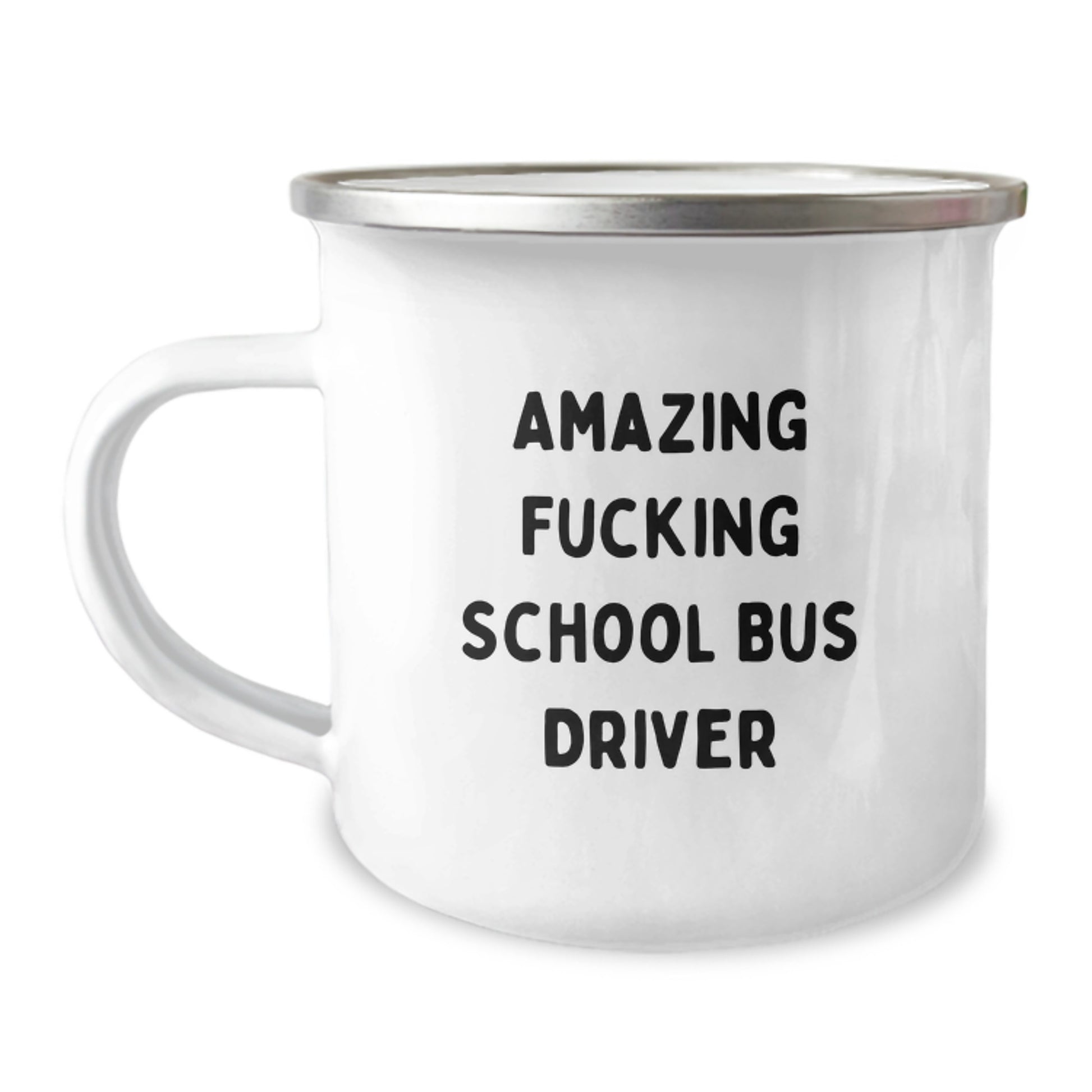 Funny School Bus Driver Gifts from Men to School Bus Driver Friends Camping Mug for Christmas Unique Gift - Image 1
