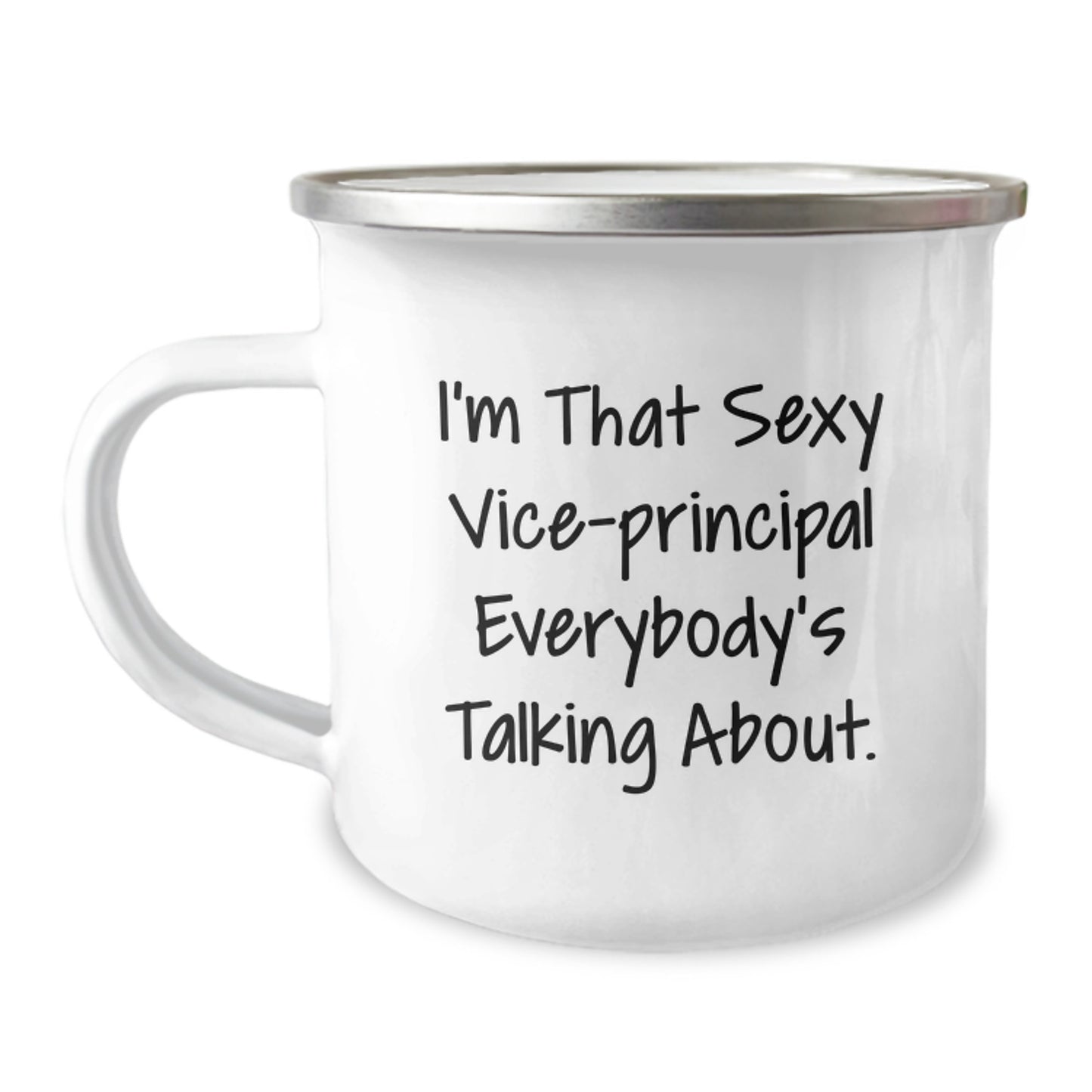 Funny Vice-principal Gifts from Friends for Vice-principal - Sexy Vice-principal Camping Mug - Image 1