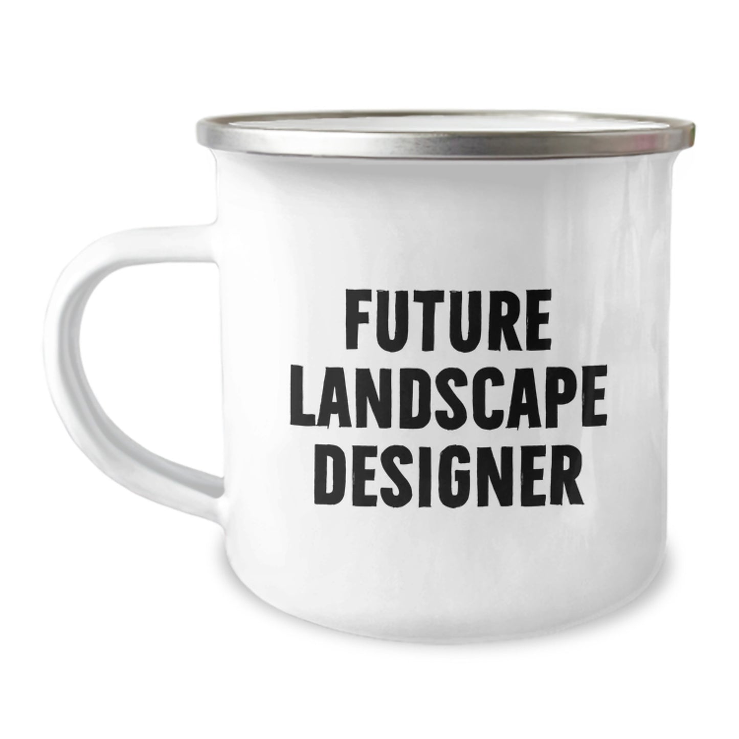 Funny Landscape Designer Gifts from Friends for Men, Future Landscape Designer Camping Mug, Christmas Unique Gifts with Inspirational Quote - Image 1