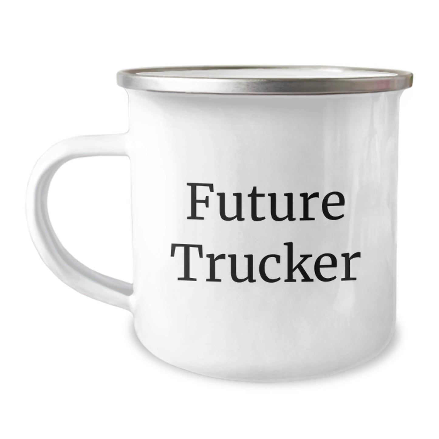 Funny Trucker Gifts for Men from Friends - Future Trucker Camping Mug for Christmas Unique Gifts - Image 1
