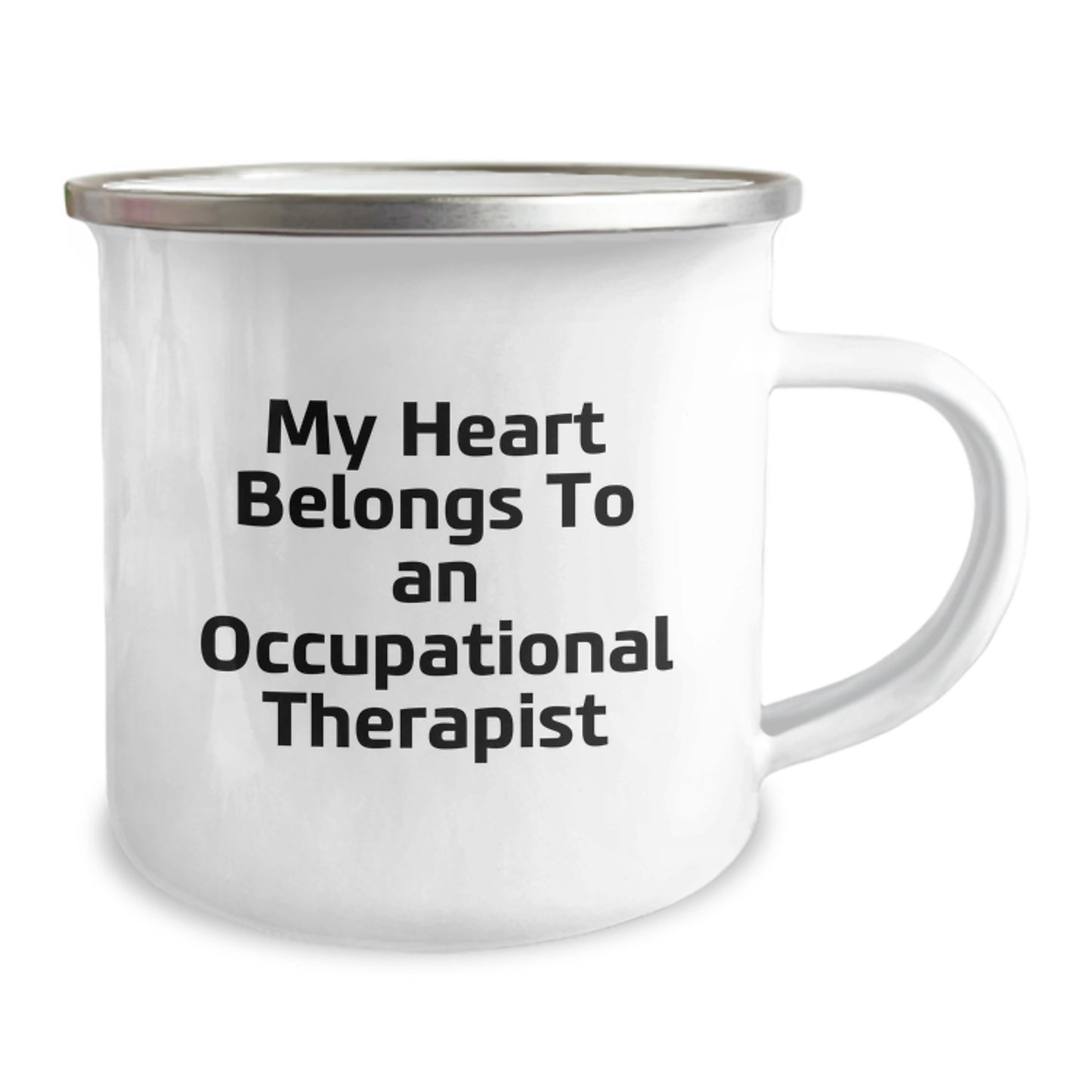 Occupational Therapist Gifts, Funny Quote Mug, Gifts from Friends for Occupational Therapist Birthday, 12 oz Camping Mug - Image 2