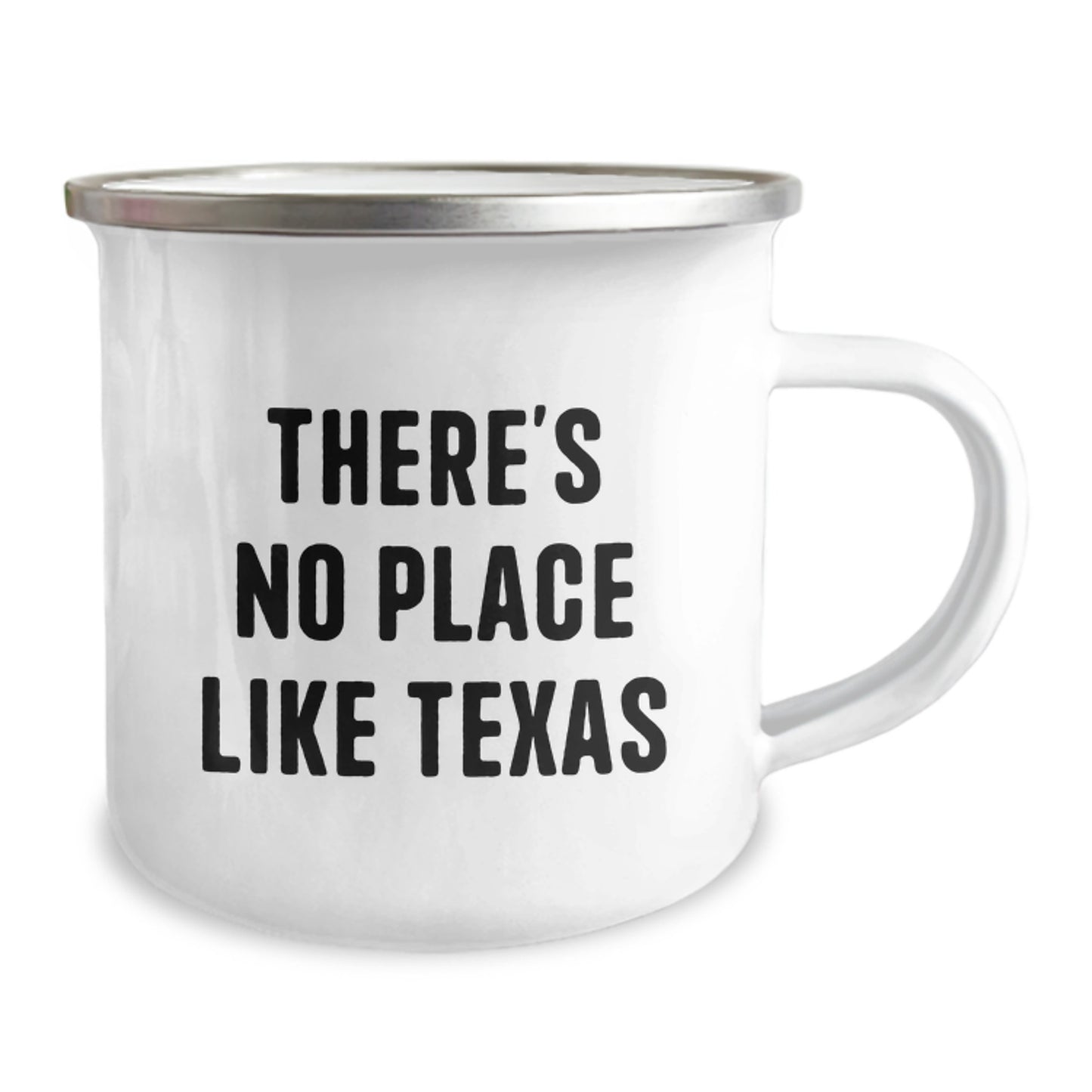 Funny Texas Camping Mug, Gifts from Men to Friends in Texas for Christmas, There's No Place Like Texas Mugs, Unique Texas Gifts for Women, Men, Family - Image 2