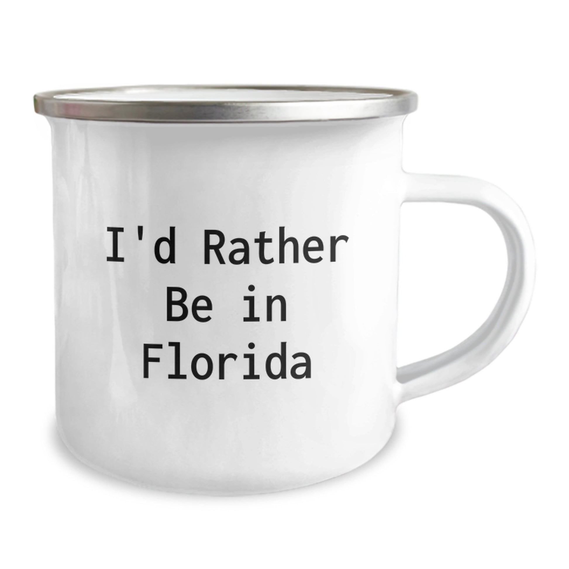 Florida Camping Mug, Funny Gifts from Friends, I'd Rather Be in Florida, Perfect Graduation Unique Gifts for Men, Women, or Family - Image 2