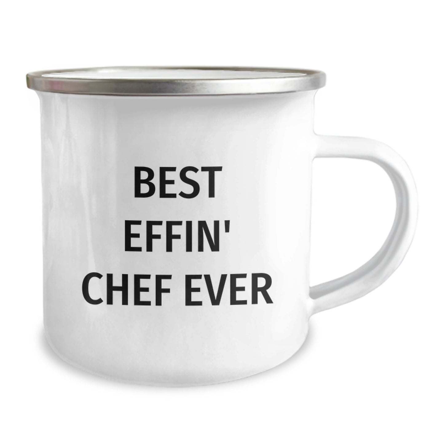 Funny Chef Gifts from Friends for Chefs - Best Effin' Chef Ever Christmas Unique Mugs for Men Women - Image 2