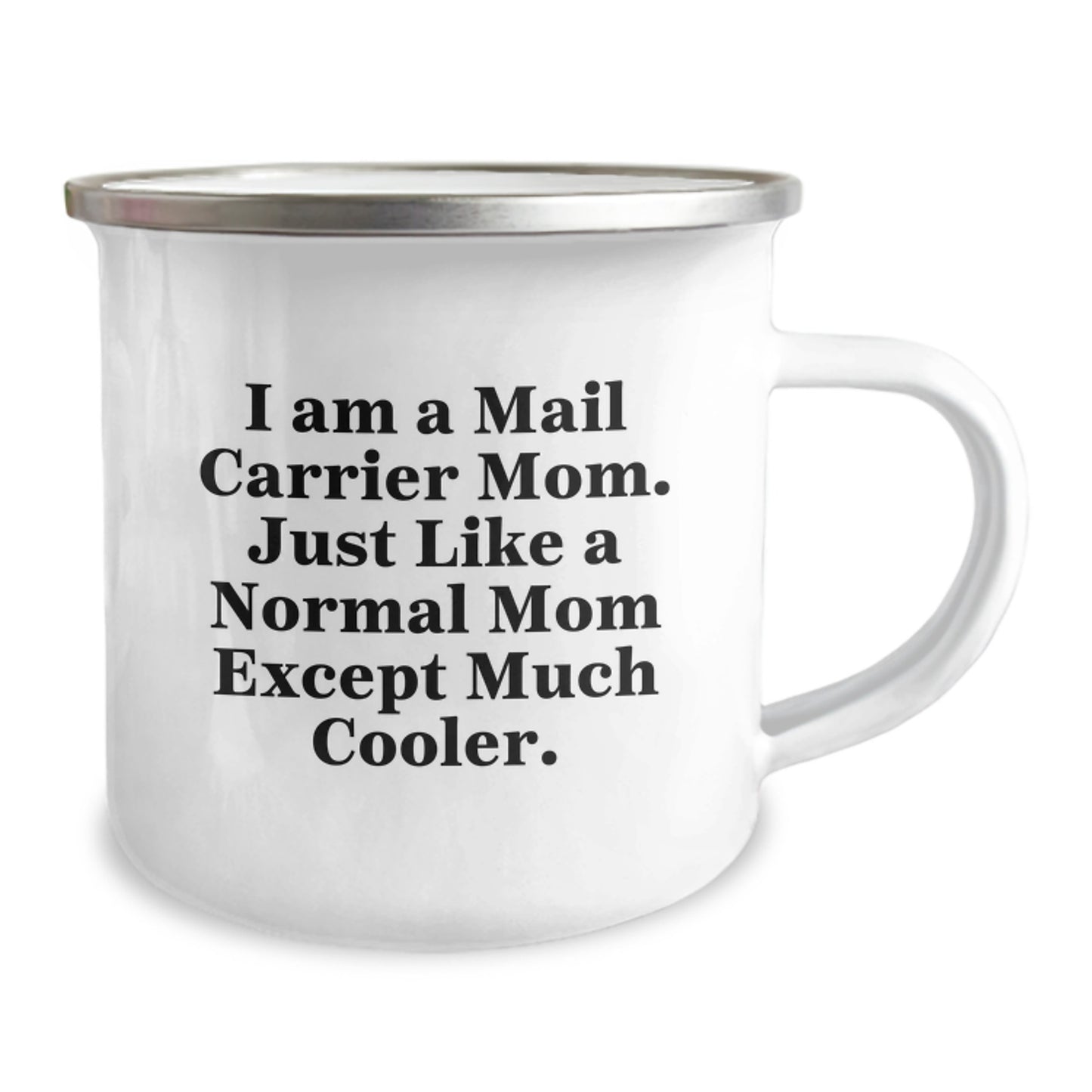 Mail Carrier Mom Camping Mug Gifts from Friends and Family, Unique Christmas Memorable Presents for Mail Carrier Mom, Funny Quote Gift - Image 2