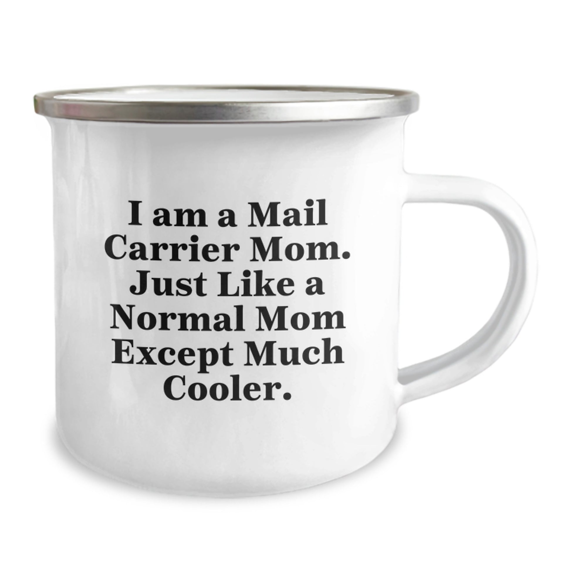 Mail Carrier Mom Camping Mug Gifts from Friends and Family, Unique Christmas Memorable Presents for Mail Carrier Mom, Funny Quote Gift - Image 2