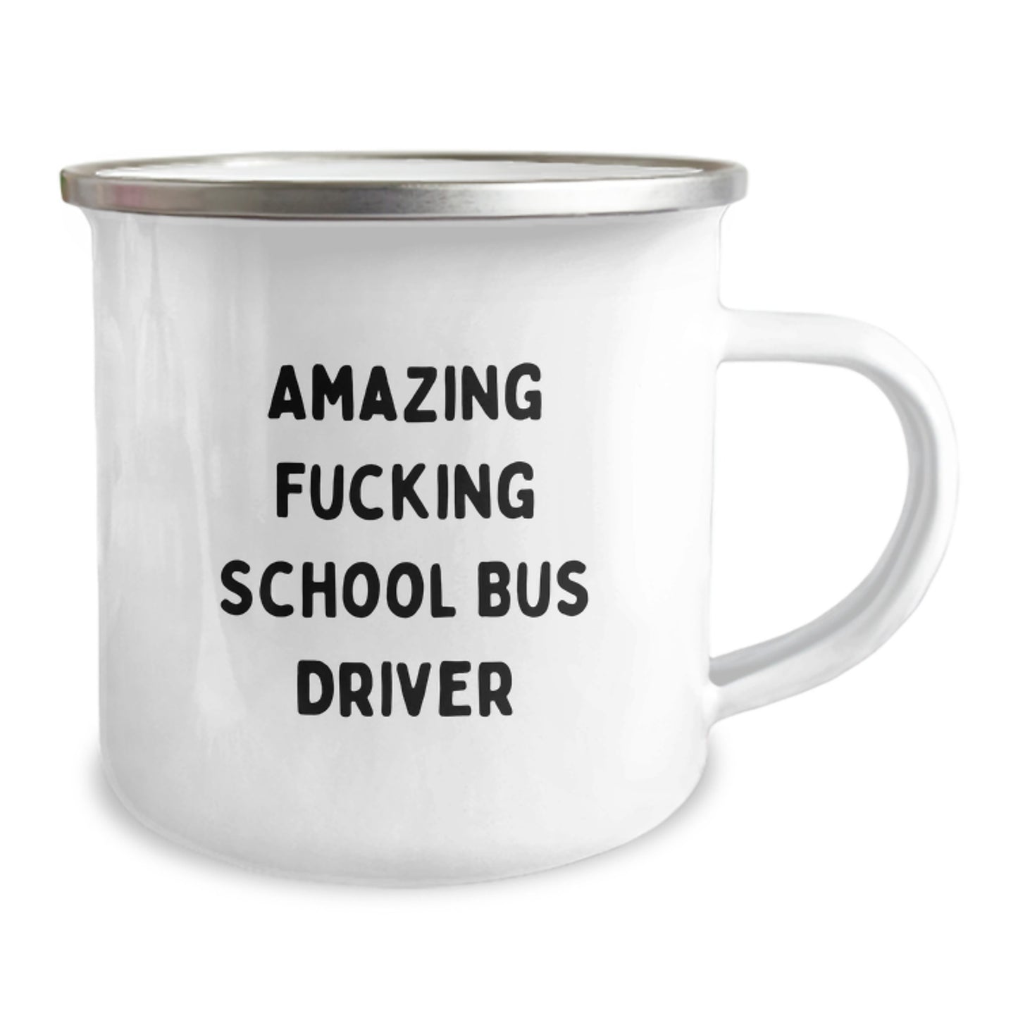 Funny School Bus Driver Gifts from Men to School Bus Driver Friends Camping Mug for Christmas Unique Gift - Image 2