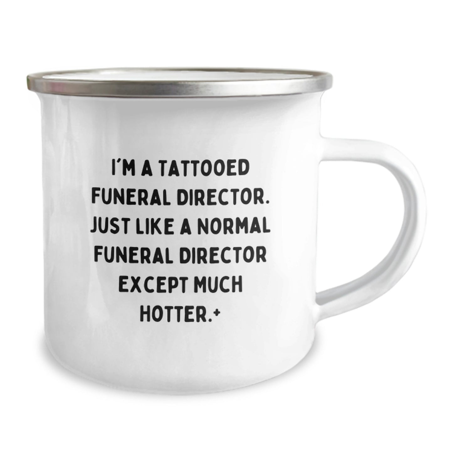 Funeral Director Gifts for Friends from Men, Unique Christmas Memorable Presents for Funeral Director, Funny Camping Mug with Quote - Image 2