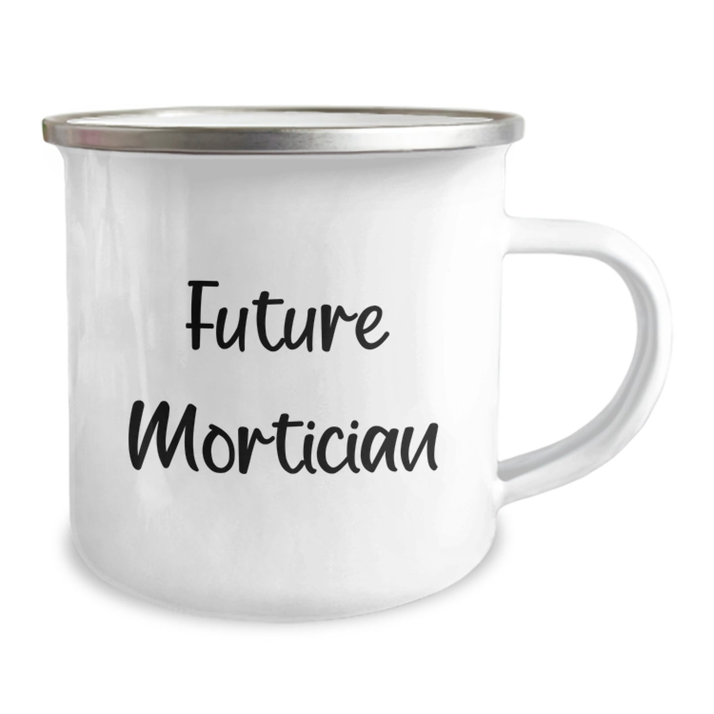 Funny Future Mortician Gifts, Mortician Unique Camping Mug for Graduation, 'This is My Future' Quote, Gifts from Friends to Future Mortician, Perfect for Mortician Enthusiasts - Image 2