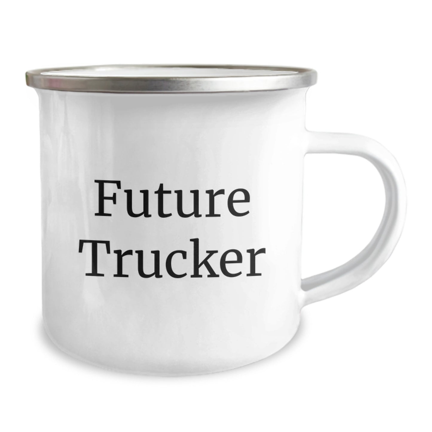 Funny Trucker Gifts for Men from Friends - Future Trucker Camping Mug for Christmas Unique Gifts - Image 2