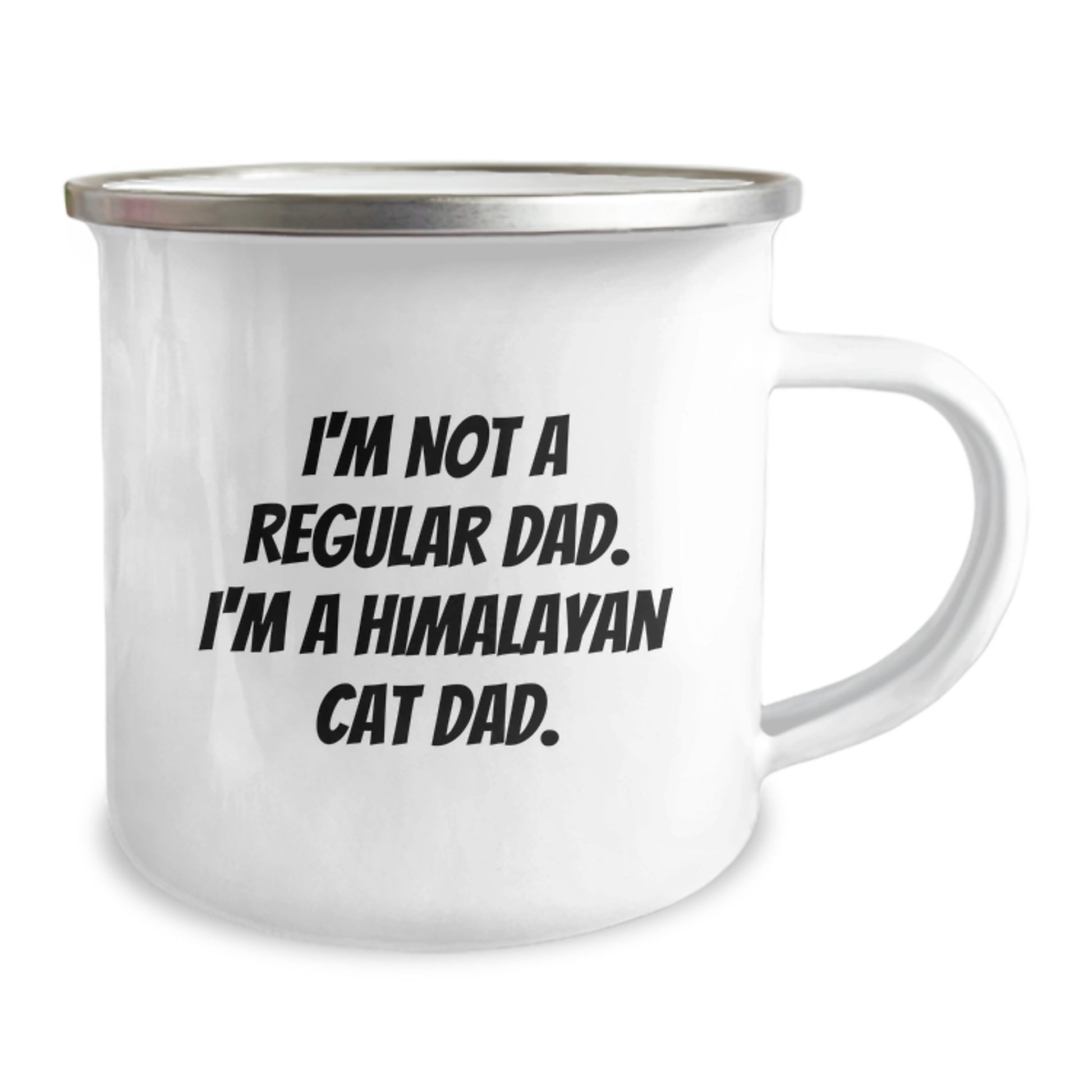 Himalayan Cat Dad Funny Camping Mug Gifts from Friends and Family for Birthday Unique Presents - Image 2