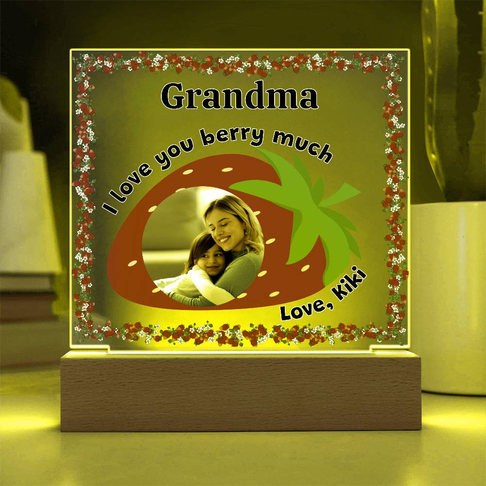 Custom Mom Grandma Photo Frame