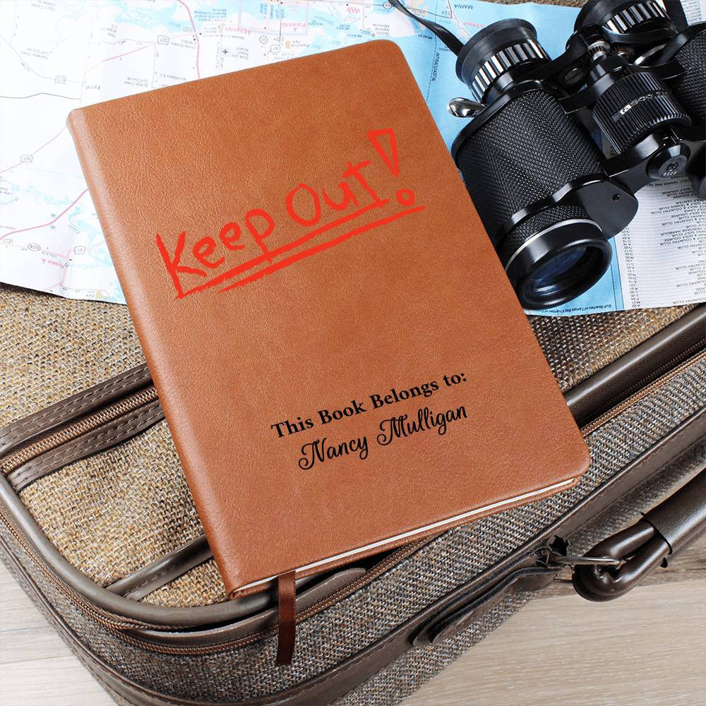 Personalized Keep Out Self Care Daily Journal