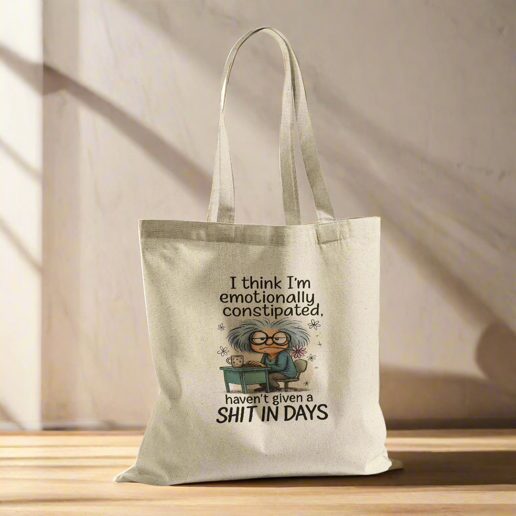 funny tote bag
