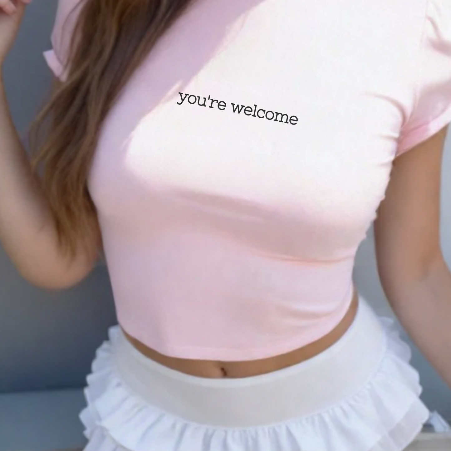 You're Welcome Baby Tee