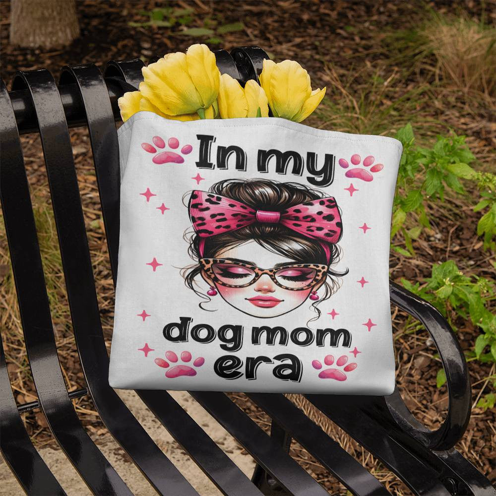 Custom Dog Mom Era Tote Bag