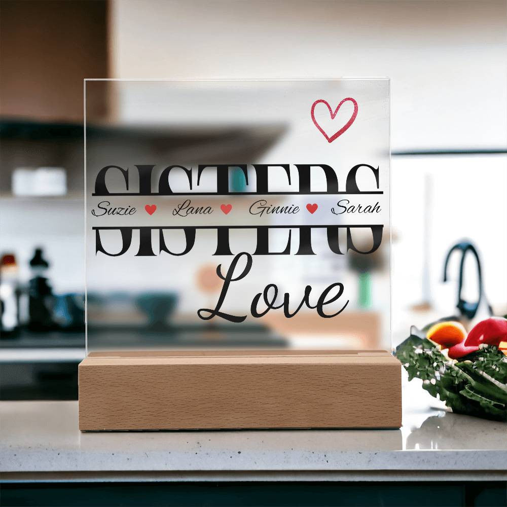 Personalized Sister Gift from Sister Plaque
