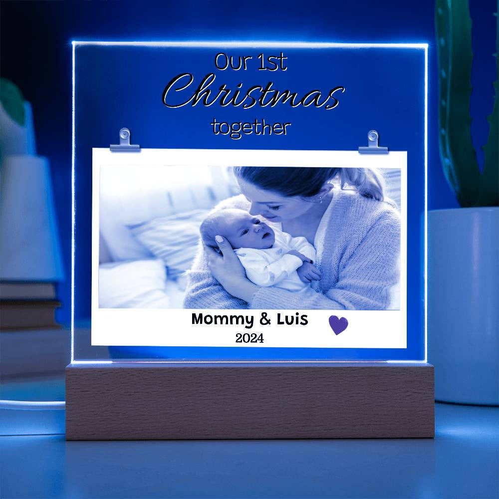 Personalized 1st Christmas New Mom Gift