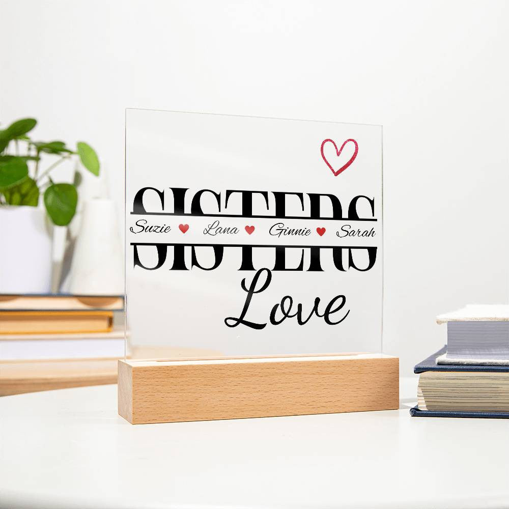 Personalized Sister Gift from Sister Plaque