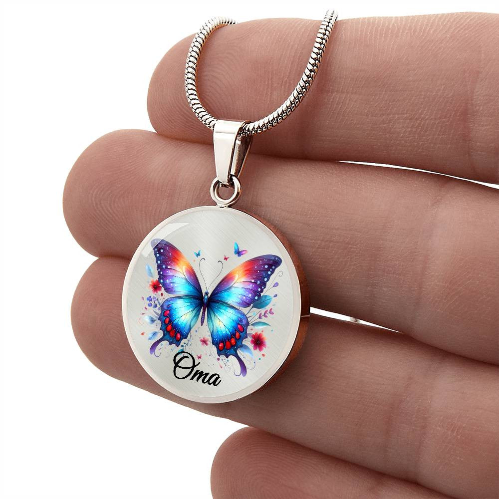 Abuela Butterfly Necklace